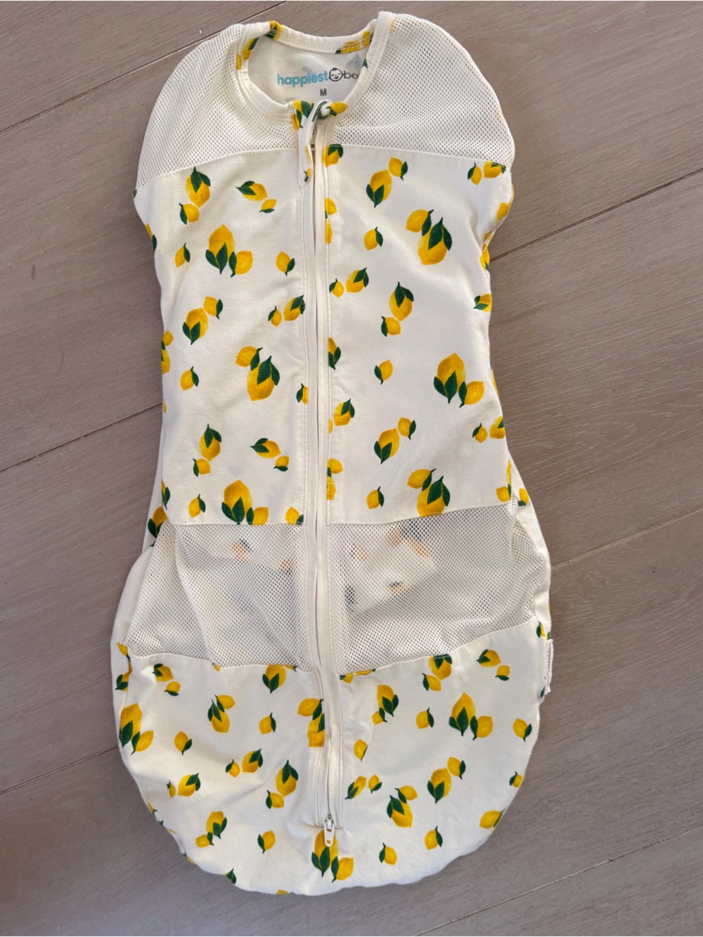 Happiest Baby Sleepea 5-Second Swaddle Medium - Lemon Print